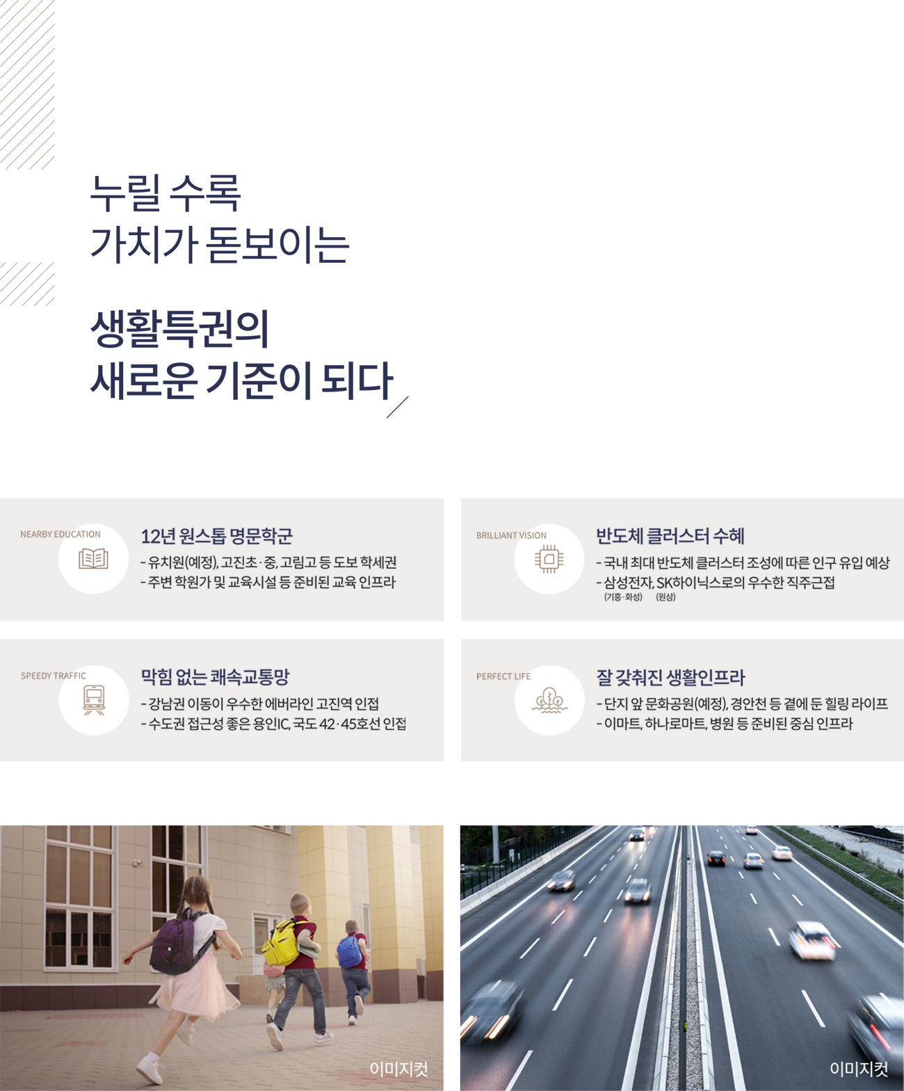 용인 고림 디이스트 입지환경 이미지